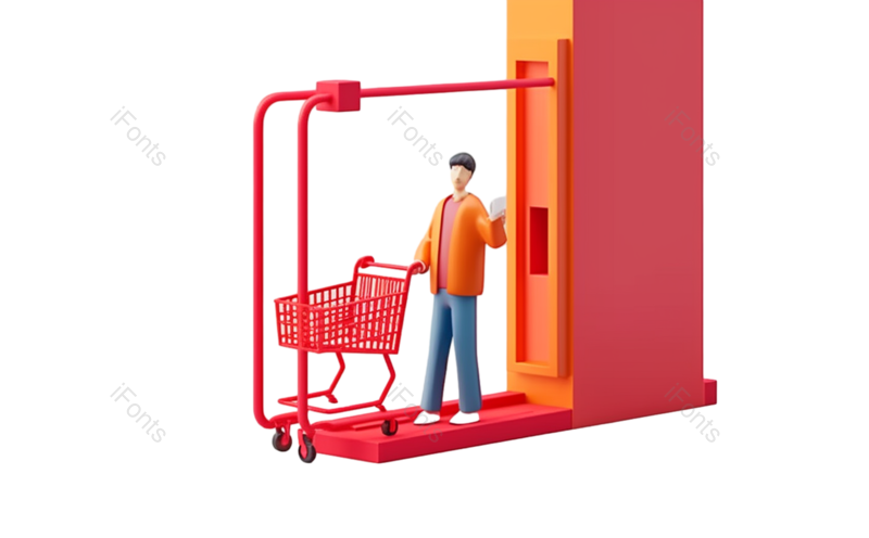 节日图片,卡通元素,鞋子PNG,网上购物免抠素材